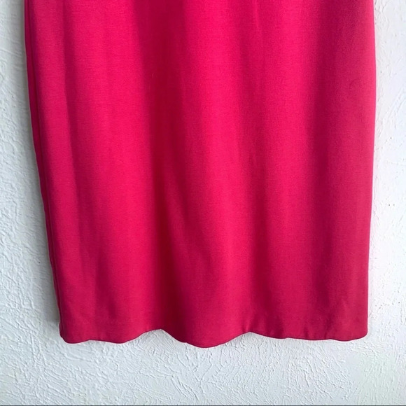 For Love & Lemons Rosarito Scalloped Edge Dress Pink Sz Large - Picture 5 of 8